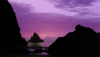 Arch Cape sunset